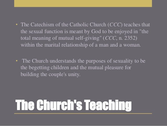 Darryl hanah porn Catholic churchs views on masturbation